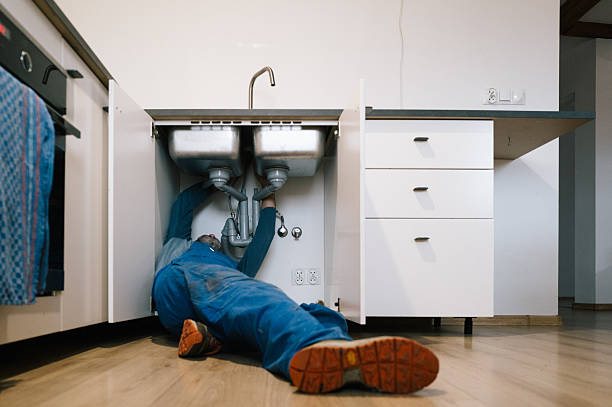 Professional Leak Detection technician working in Patuxent River, MD